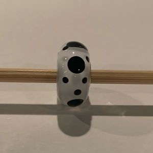 Trollbeads Retired Black Spot Bead